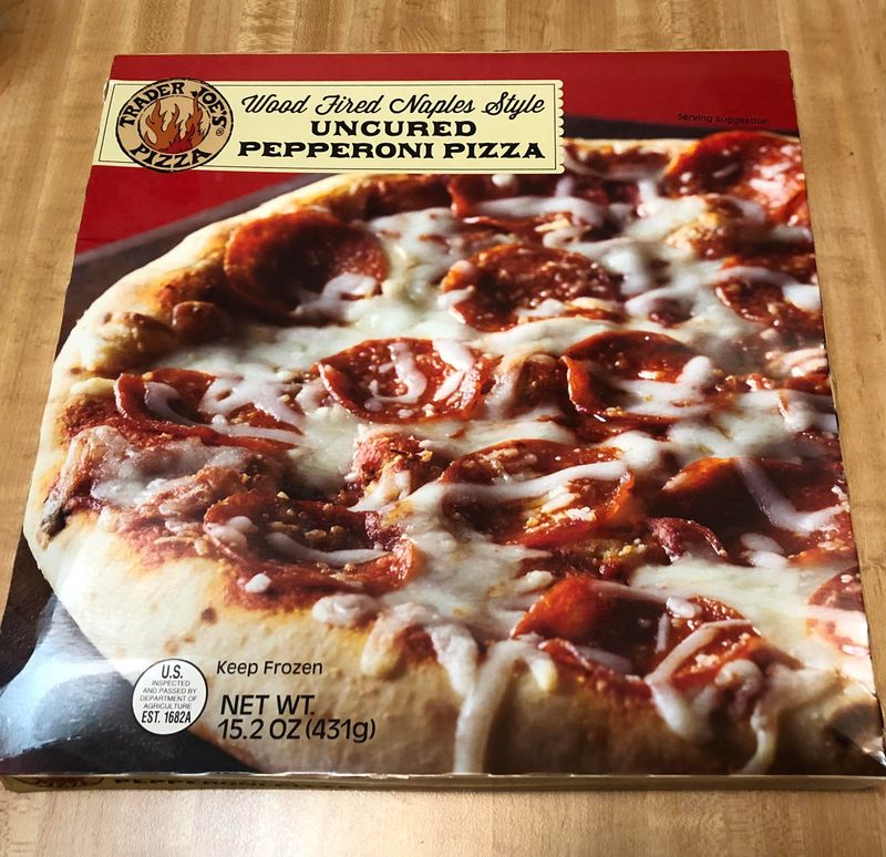 BUY AGAIN: Trader Joe's Wood Fired Naples Style Uncured Pepperoni Pizza