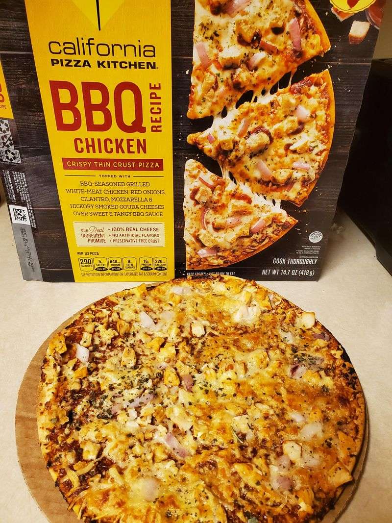 BUY AGAIN: California Pizza Kitchen Crispy Thin Crust BBQ Chicken