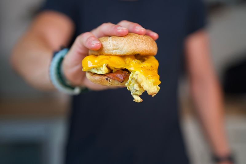 AVOID: Special K Flatbread Breakfast Sandwich