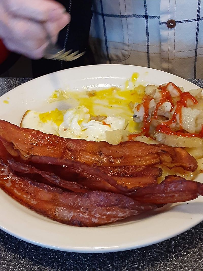 Bacon Cooked To Crispy Perfection