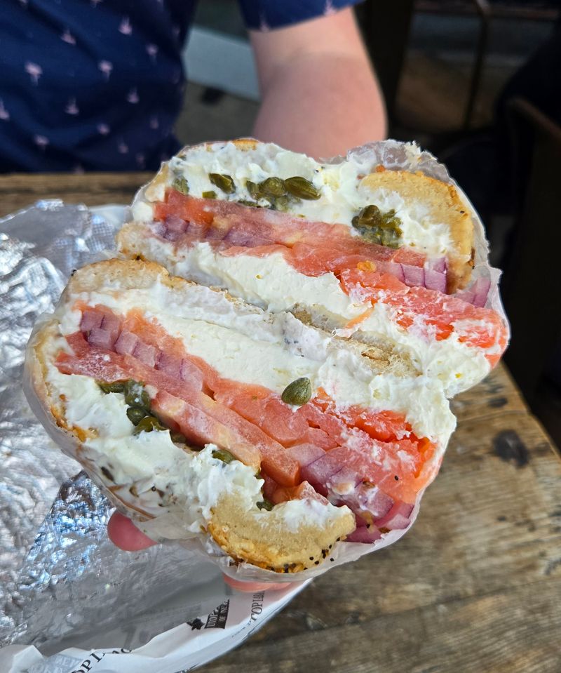 Lox, Cream Cheese, Red Onion, Capers, Repeat