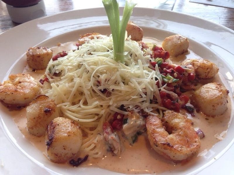 Chef’s Pasta With Seafood Cream