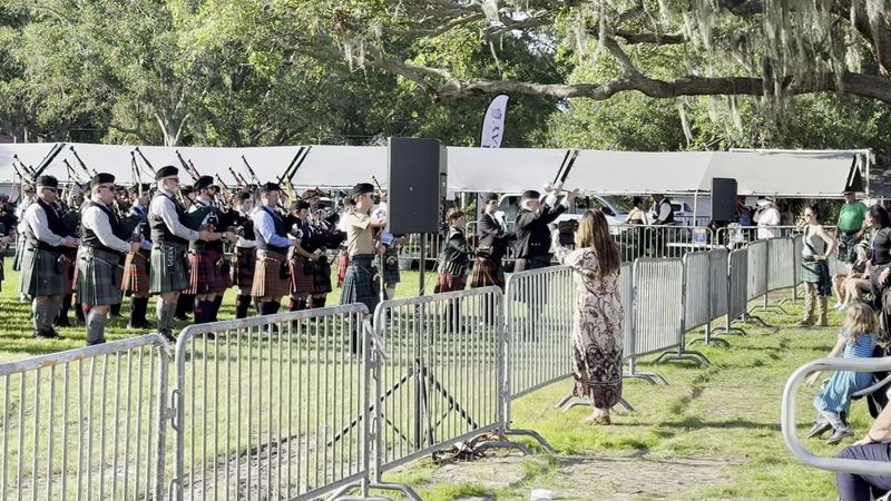 Bagpipes Under The Oaks Will Give You Chills