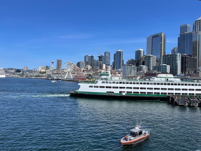 Bainbridge Island Ferry, Seattle, WA