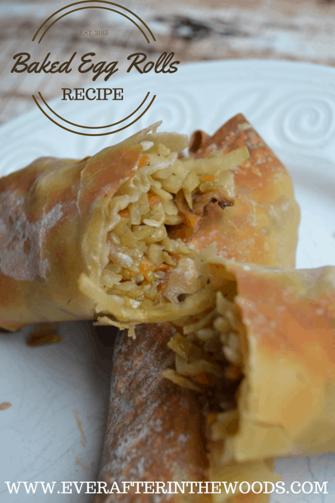 egg rolls baked