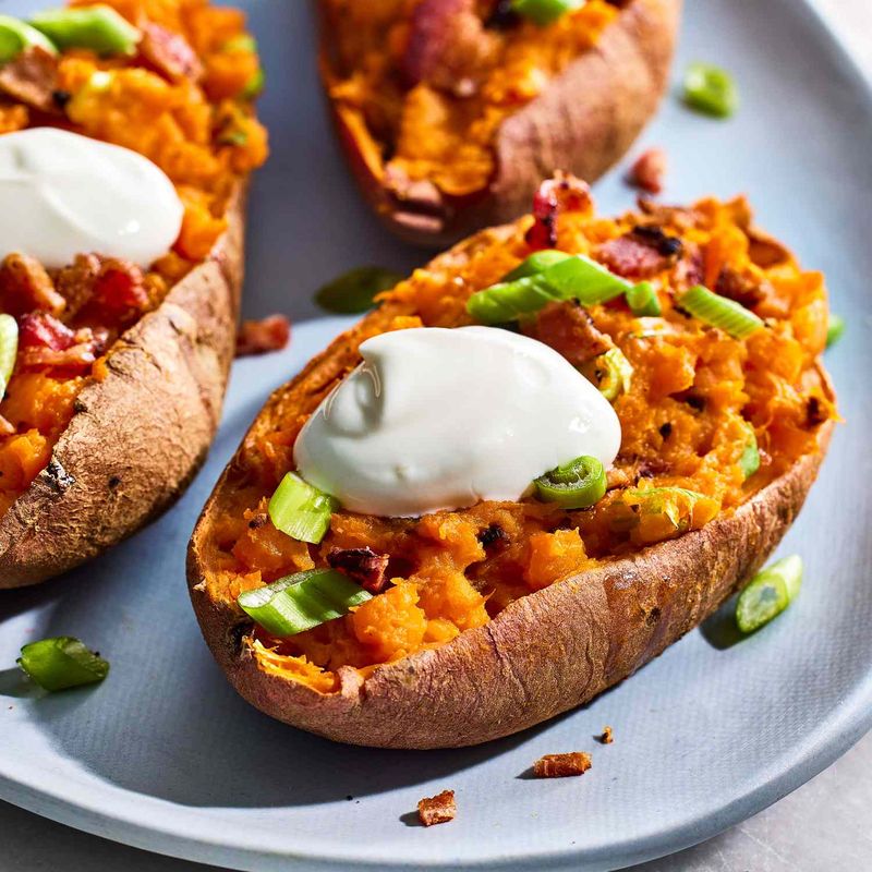 Stuffed Sweet Potatoes
