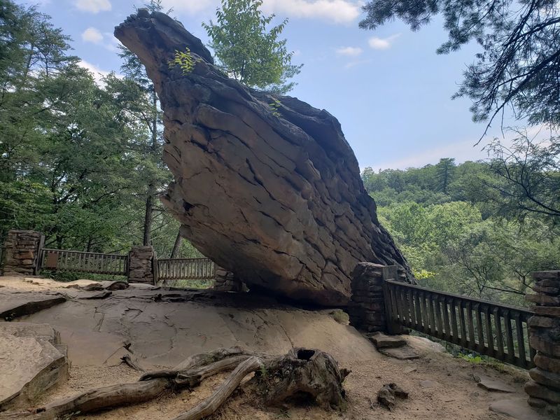 Balance Rock, James Creek, PA