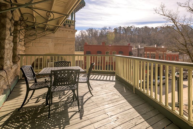 Balcony Railings Framing The Ozark Hills Balcony Railings Framing The Ozark Hills