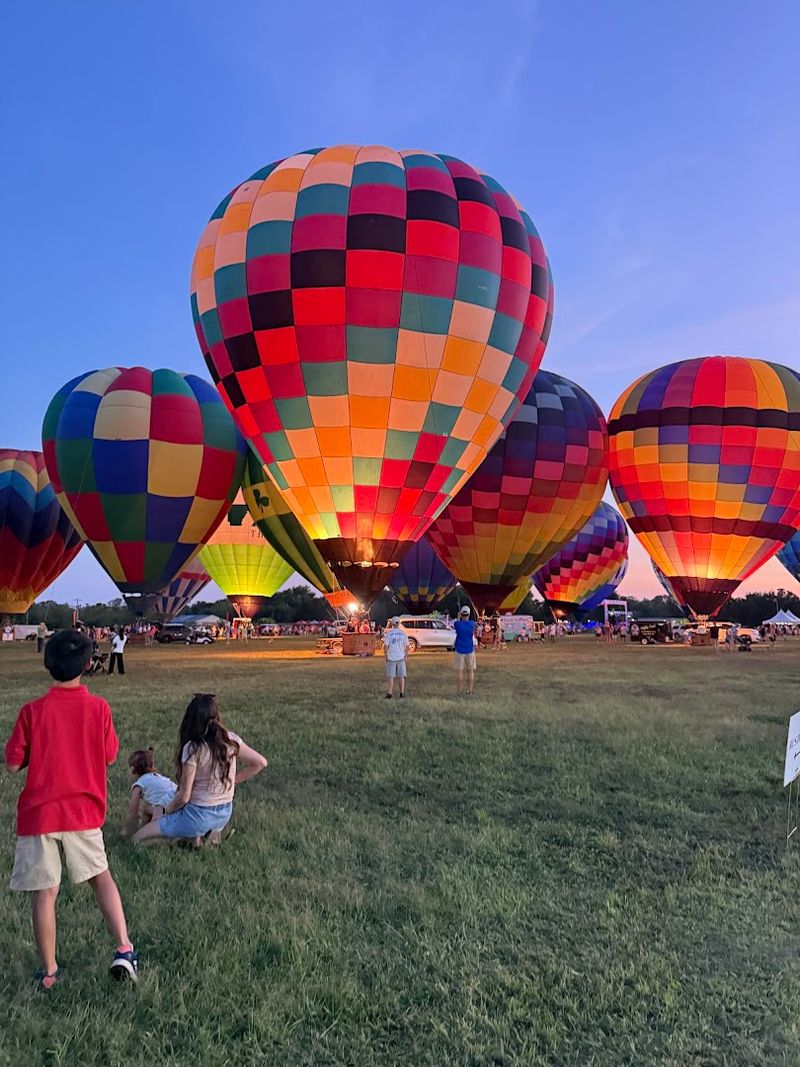 Balloons Rising Over The Summer Sky Balloons Rising Over The Summer Sky