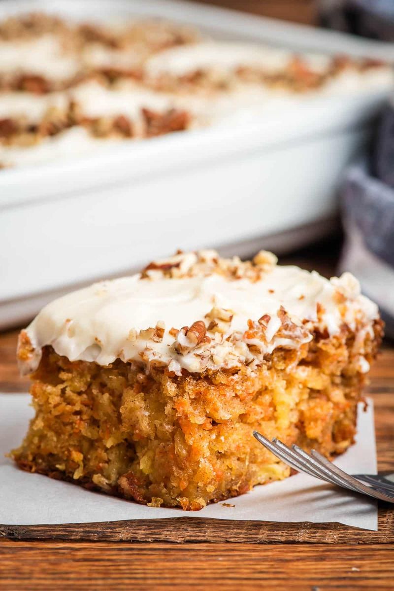 Carrot Cake with Cream Cheese Frosting: Vegetables Never Tasted So Good