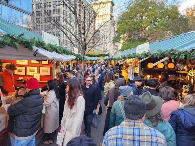 Union Square Holiday Market — Union Square Park, University Pl & E 14th St, New York