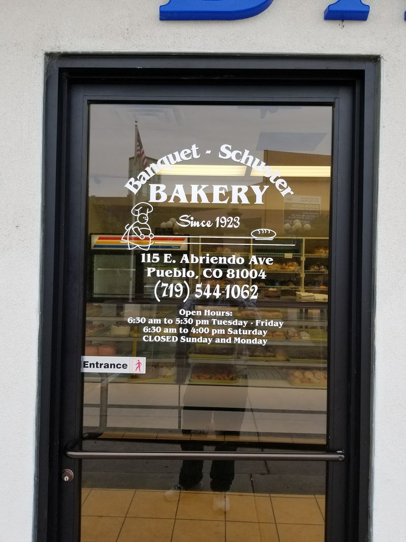 Banquet Schusters Bakery, Pueblo Banquet Schusters Bakery, Pueblo