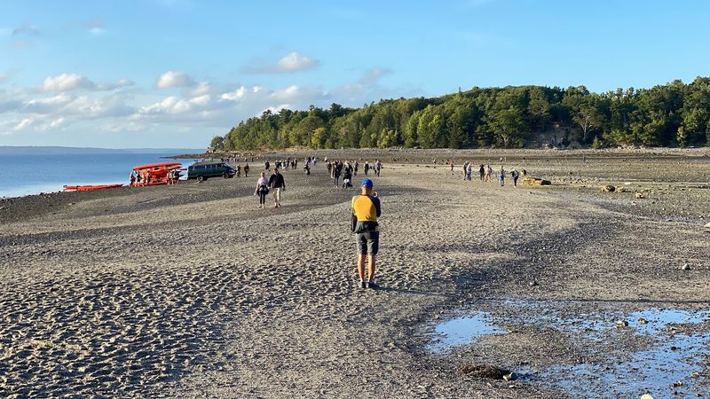 Bar Harbor's Bar Island Sandbar