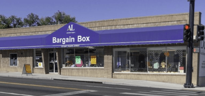 Bargain Box Thrift Store at Assistance League Pueblo