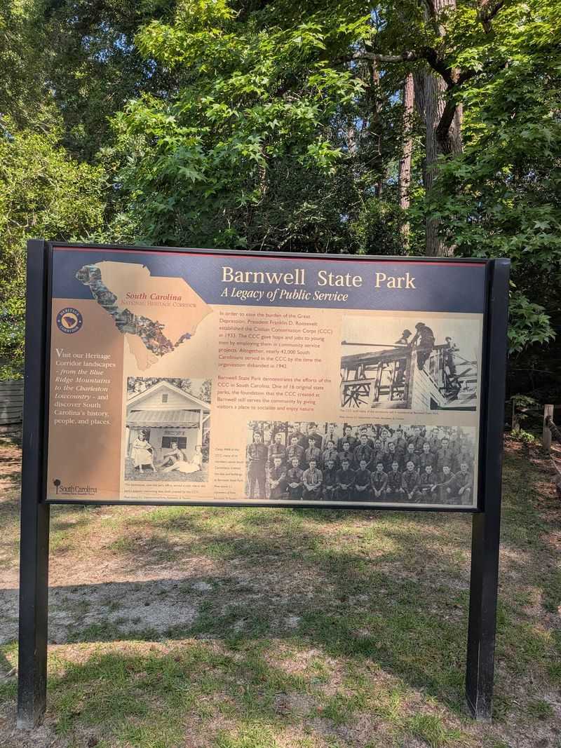 Barnwell State Park - Park Lake Cabins, Blackville