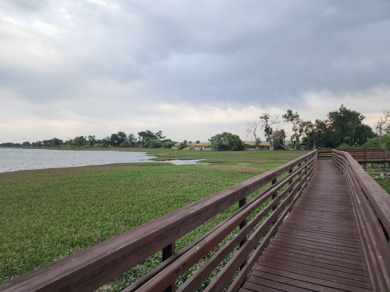 Barr Lake State Park Gazebo Boardwalk