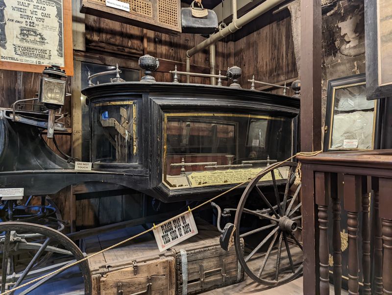The Black Moriah Hearse On Display
