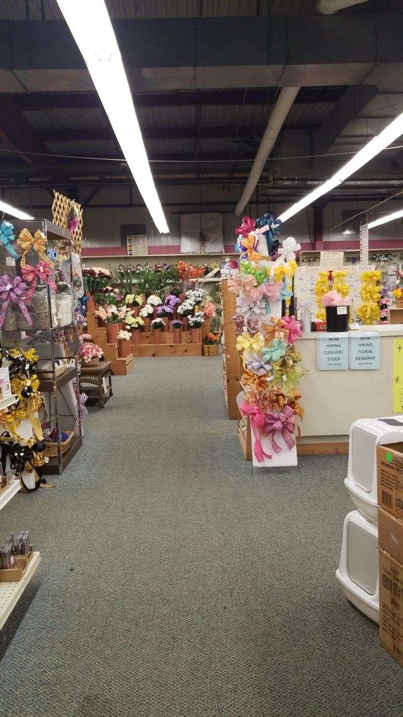 Baskets, Florals, And Craft Supplies Galore