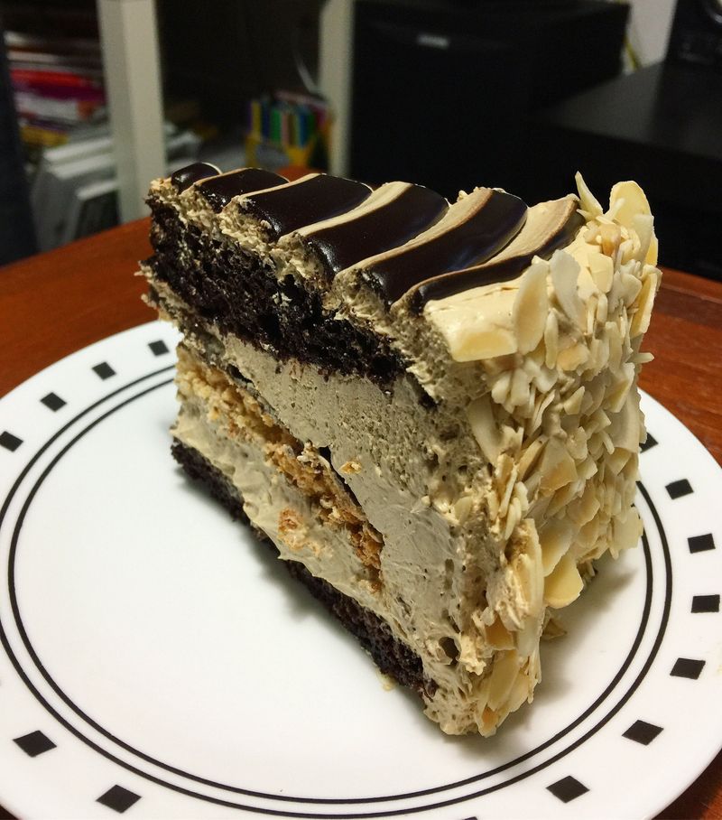 Baskin-Robbins Jamoca Almond Fudge Ice Cream Cake: Sophisticated Mocha Magic
