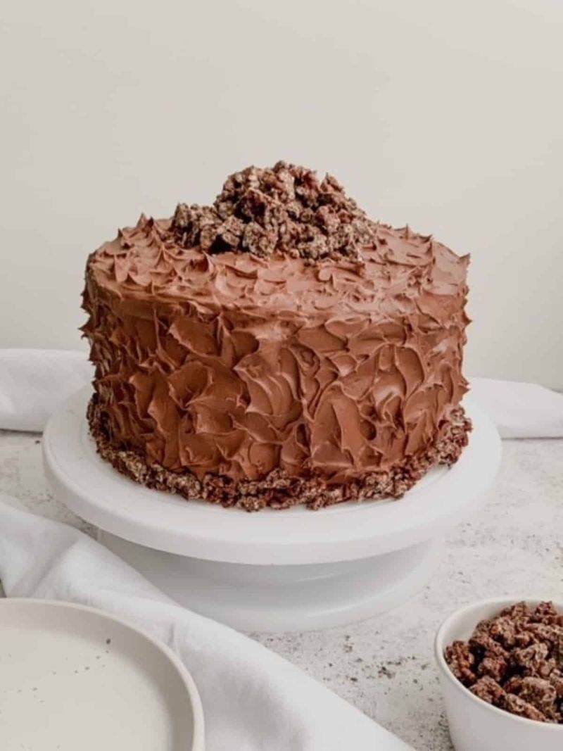 Baskin-Robbins Fudge Crunch Cake: Textural Triumph