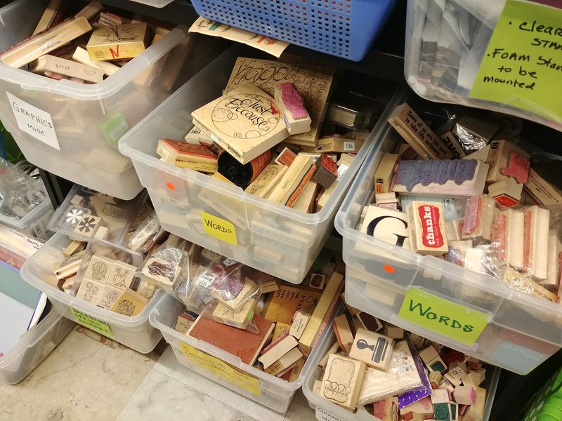 Beads, Frames, And Stamps
