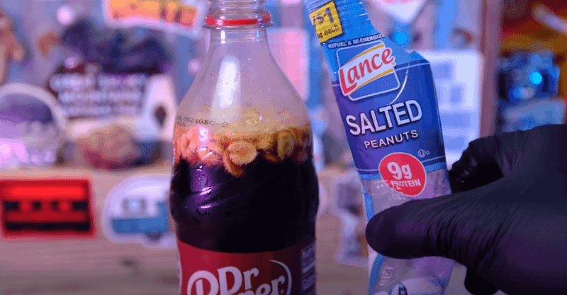 Dr Pepper and Peanuts