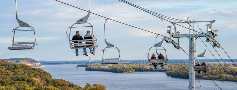 Begin Above the Rivers on the SkyTour