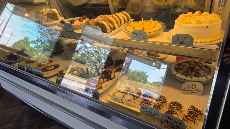 Beloved Dessert Case Featuring Signature Carrot Cake