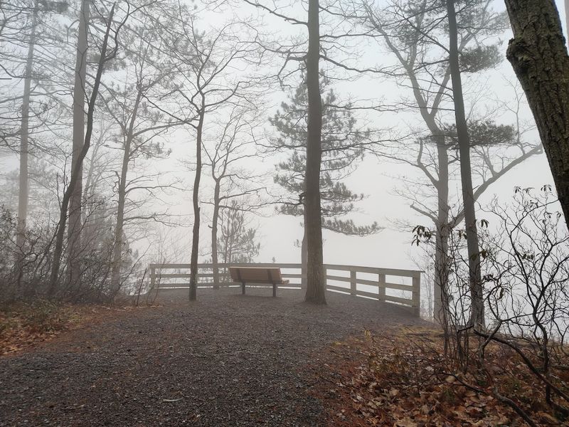 Benches At The Overlook Let You Sit And Soak It All In