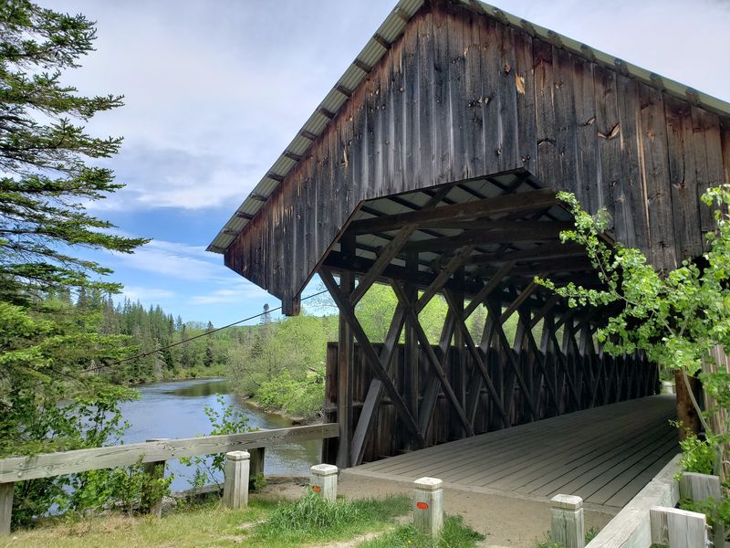 Bennett-Bean Covered Bridge, Lincoln Plantation And Wilsons Mills