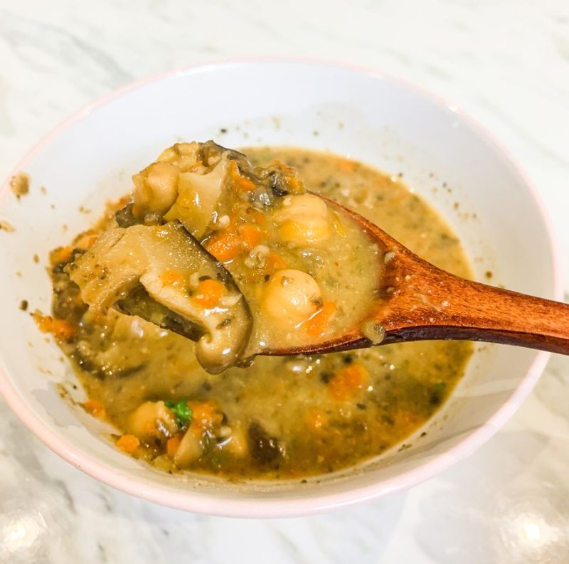 Garlic Mushroom Soup