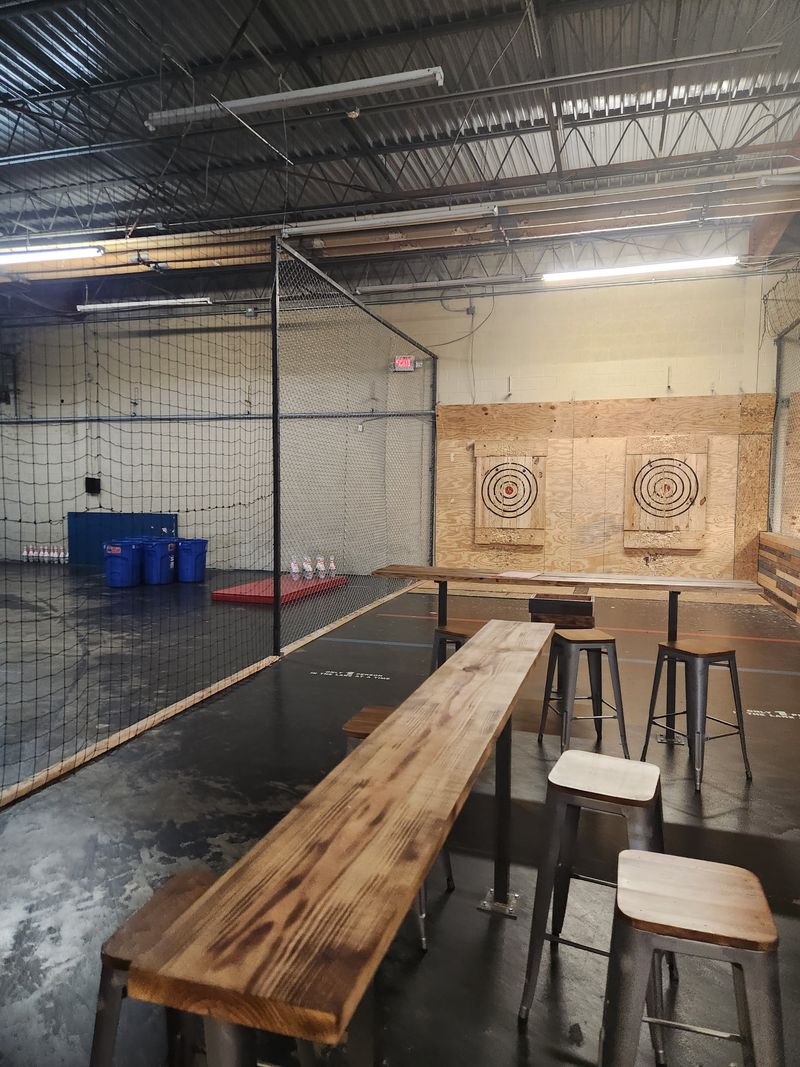 Axe Throwing Adds Another Dimension
