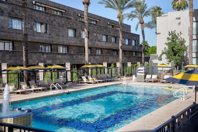 Beyond The Saguaro Pool