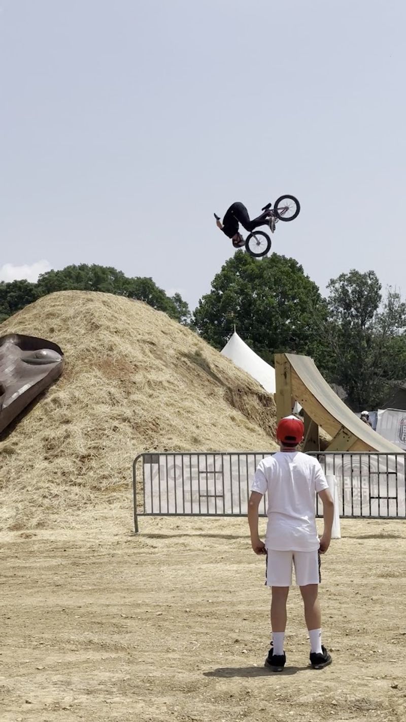 Big Air Above The Crowd