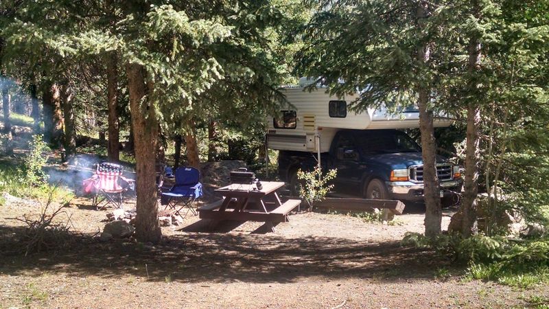 Big Blue Campground - Gunnison National Forest, Near Lake City