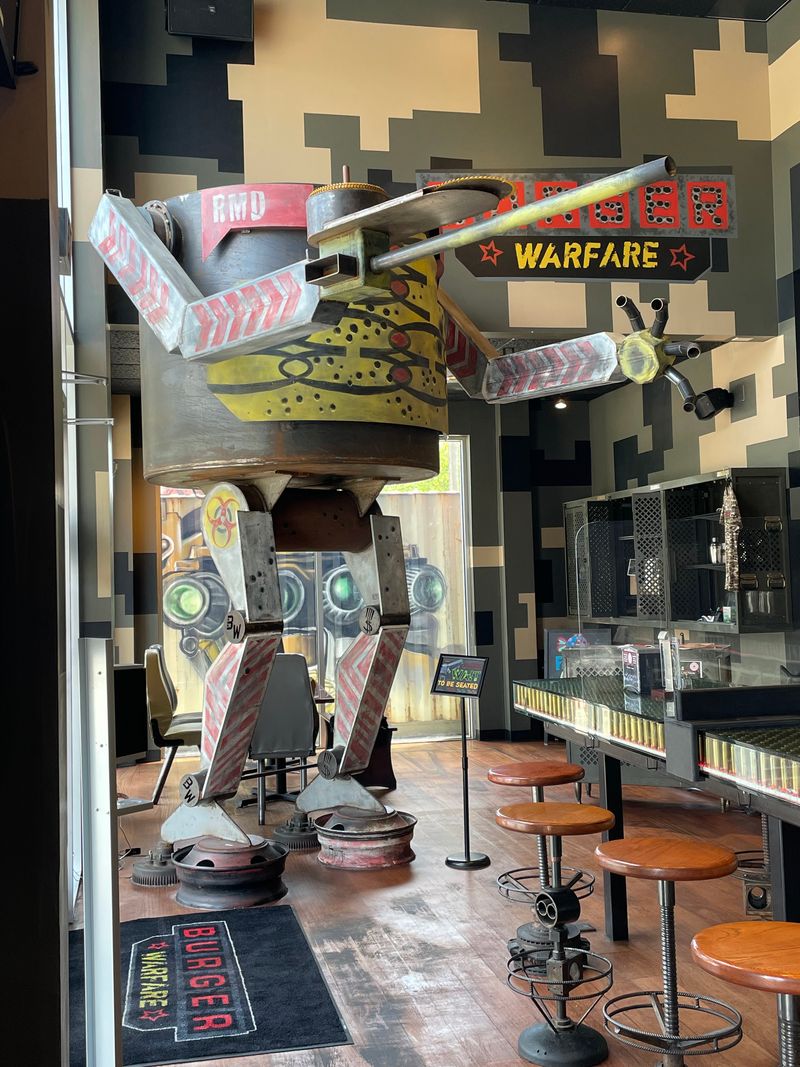 Burger Warfare - Lawndale’s Arcade Vibes