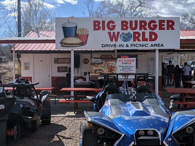 Big Burger World Arrives At The Window