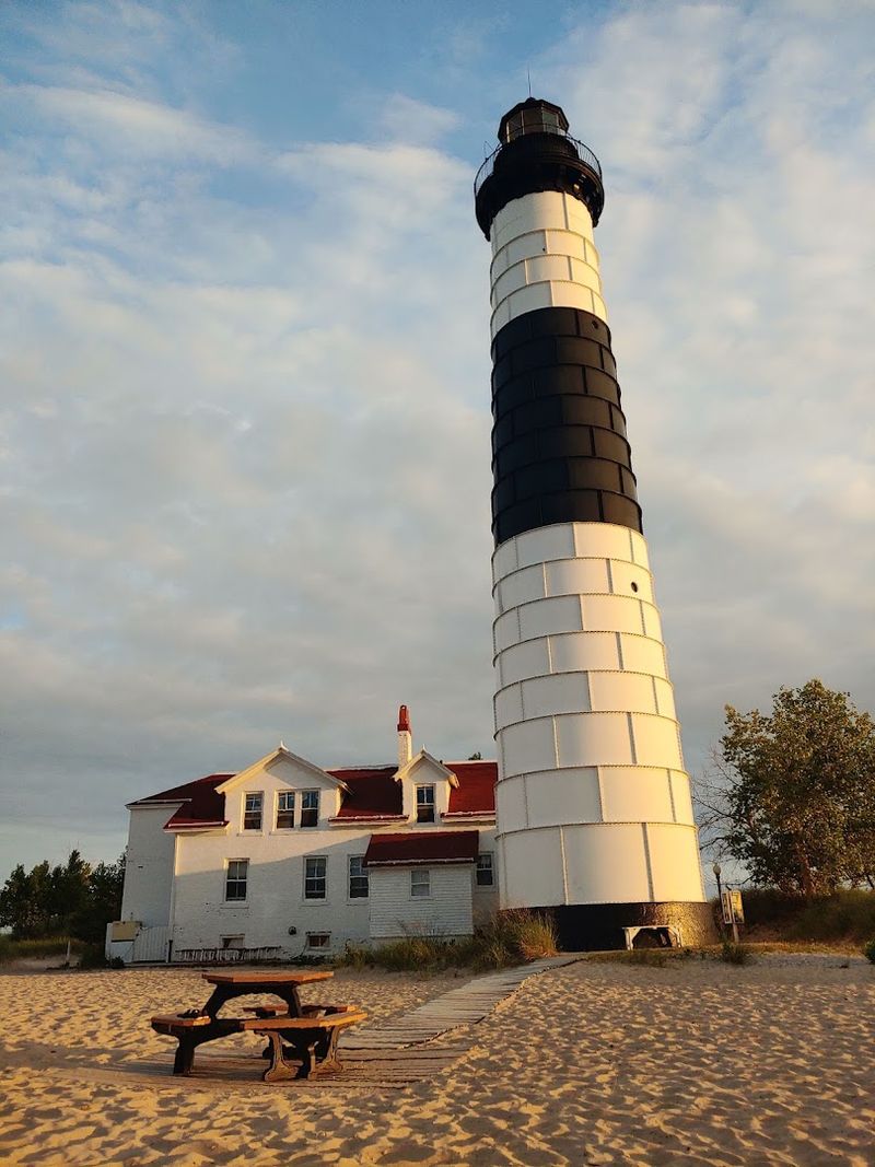 Big Sable Point Lighthouse At Ludington State Park