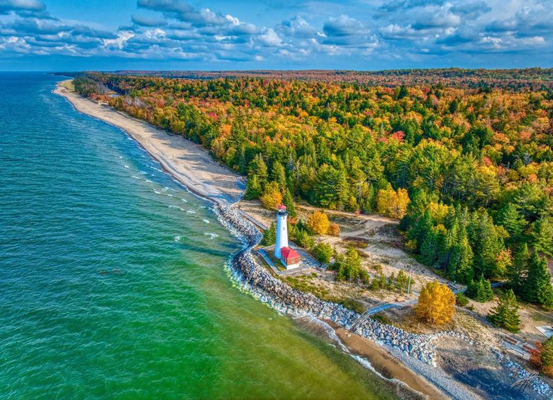 Crisp Point Lighthouse (Near Newberry)