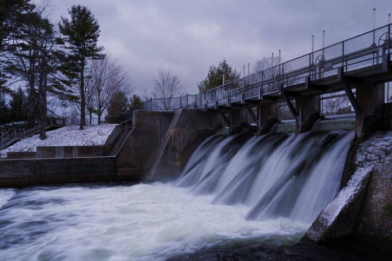 Hamlin Lake Dam Overlook