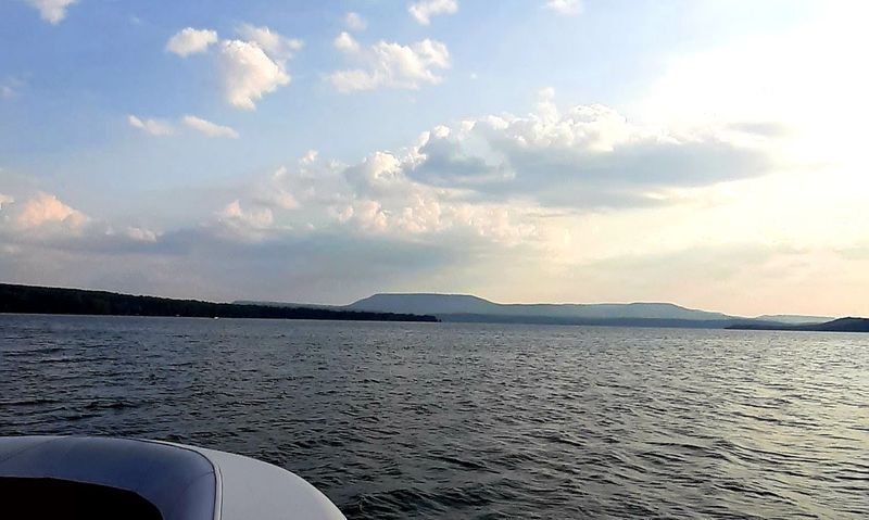 Big Water With Mountain Views