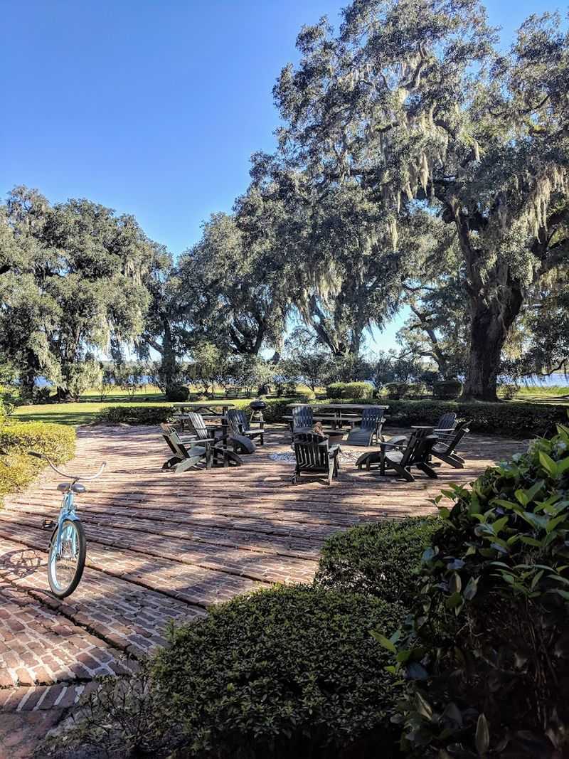 Biking and Exploring The Grounds