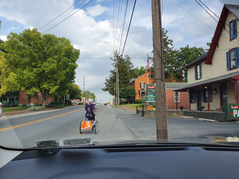 First-Snow Stroll At The Crossroads