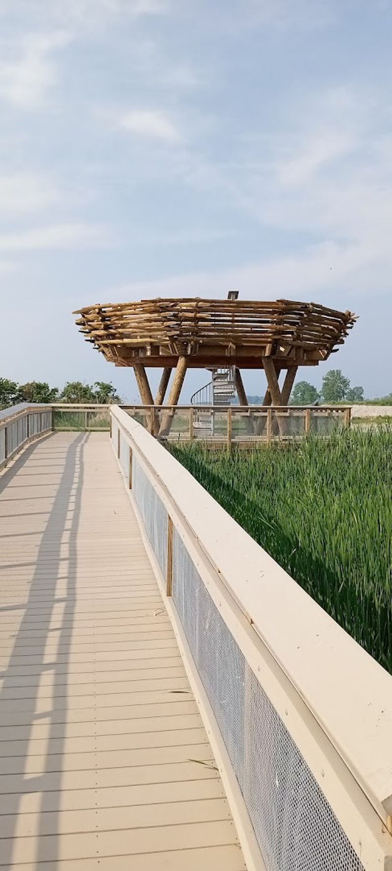 Bird's Nest Observation Tower at Maumee Bay State Park, Oregon, Ohio