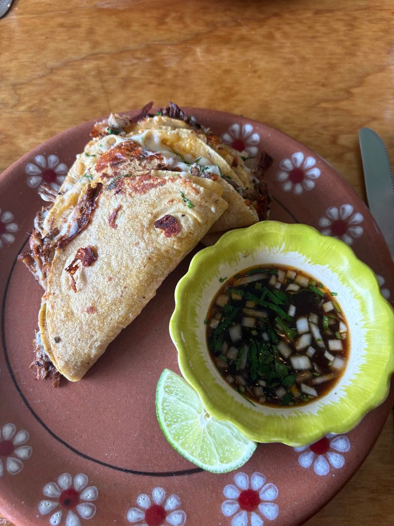 Birria Tacos Braised Then Crisped
