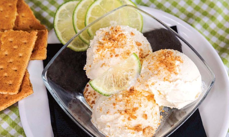 Coconut Key Lime Pie