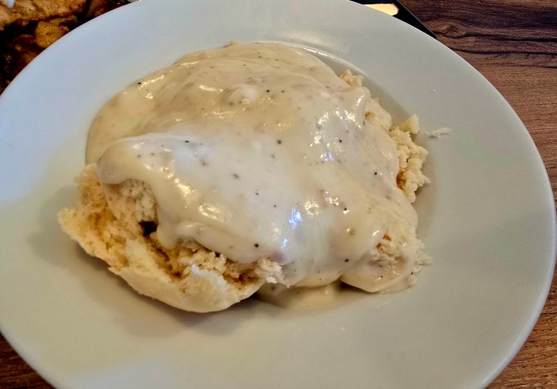 Biscuits And Gravy With A Homemade Heart