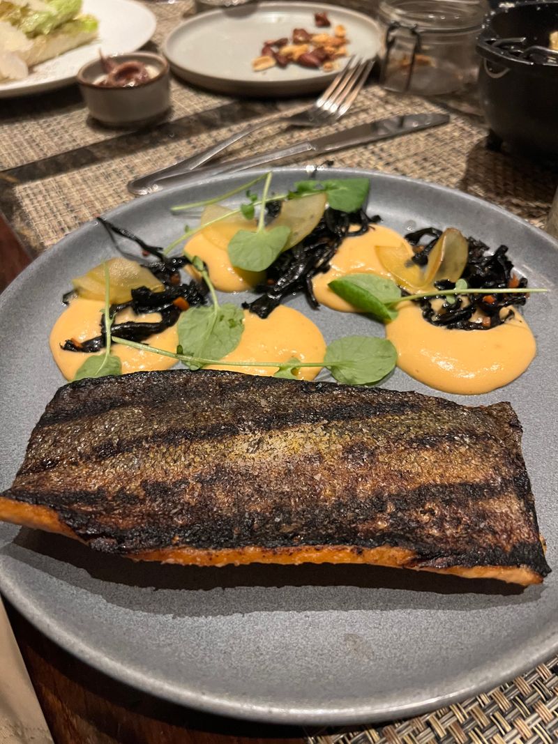 Fresh Trout Dish At Snake River Grill