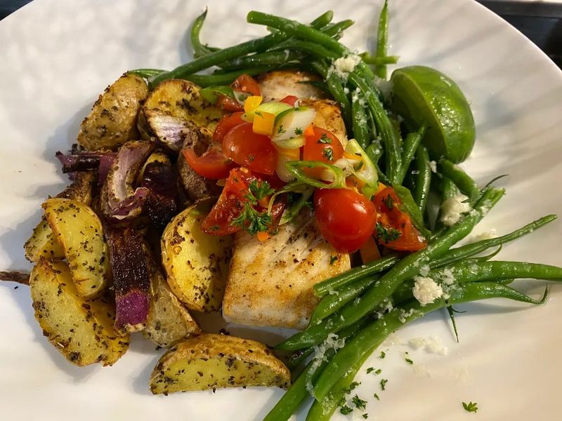 Rainbow Trout Tacos with Cherry Creek Salsa