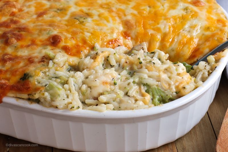 Chicken and Broccoli Brown Rice Casserole